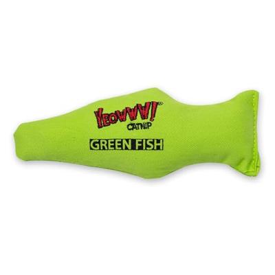 Yeowww vis met catnip groen