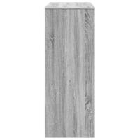 Bartafel met rekken 90x40x103,5 cm bewerkt hout grijs sonoma - thumbnail