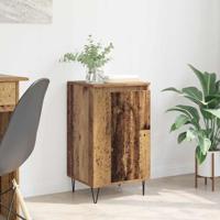 Dressoir Wandgemonteerd Oudhout 40 x 35 x 70 cm Bewerkt hout - thumbnail