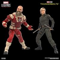Thunderbolts Marvel Legends Action Figure 2-Pack Yelena Belova & Red Guardian 15 cm - thumbnail