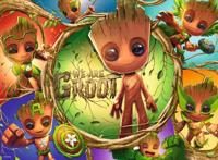 Ravensburger legpuzzel xxl marvel groot, 100st. - thumbnail