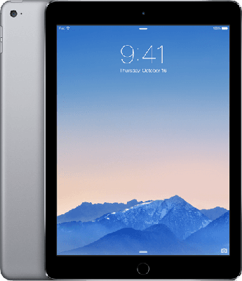 Refurbished iPad Air 2 64 GB Space Gray Gebruikt