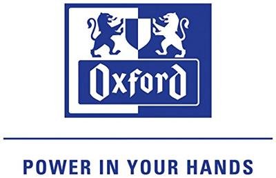 Oxford BLACK N&apos; RED spiraalblok kunststof, 140 bladzijden ft A4, geruit 5 mm