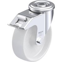Blickle LER-PO 125G-FI Zwenkwiel met rem Wieldiameter: 125 mm Draagvermogen (max.): 150 kg 1 stuk(s) - thumbnail