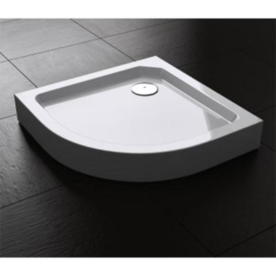 Best Design Douchebak Opbouw Project Kwartrond 80x80x14 cm Hoogglans Wit