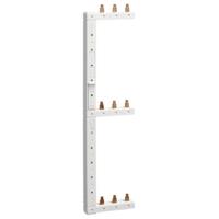 Hager KCL368L Hager KCL368L faserail 3-polig 3 rijen 125 mm links verticaal Phase busbar Bruin, Blauw 3-polig 1 stuk(s) - thumbnail