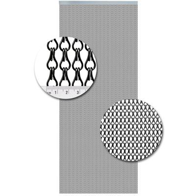 Vliegengordijn Aluminium Antraciet - 100cm x 240cm Vliegengordijn Aluminium Antraciet - 100cm x 240cm
