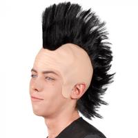 Hanenkam punk pruik - thumbnail