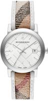 Horlogeband Burberry BU9136 Leder Multicolor 18mm - thumbnail
