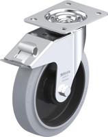 Blickle LE-POEV 200KA-FI-SG Zwenkwiel met rem Wieldiameter: 200 mm Draagvermogen (max.): 300 kg 1 stuk(s) - thumbnail