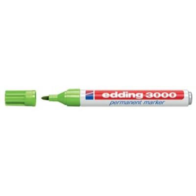Viltstift edding 3000 rond 1.5-3mm lichtgroen