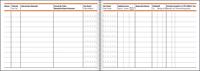 Sigel T1179 DIN A6 liggend Ritregistratieboek Aantal paginas: 40 3 stuk(s) - thumbnail