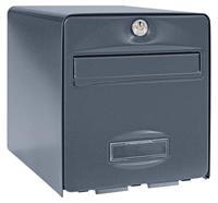 Brievenbus Burg-Wachter Balthazar Antraciet Gegalvaniseerd staal 36,5 x 28 x 31 cm - thumbnail