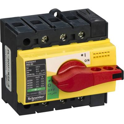 Schneider Electric 28920 Lastscheidingsschakelaar 80 A 125 V/DC, 500 V/AC 1 stuk(s)