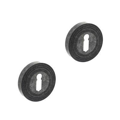 Intersteel sleutelrozetten met ril - oud grijs Intersteel sleutelrozetten met ril - oud grijs