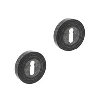 Intersteel sleutelrozetten met ril - oud grijs - thumbnail