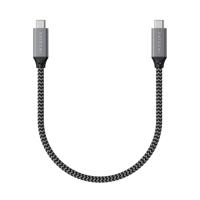 Satechi ST-U4C25M USB-C-kabel USB 4.0 USB-C stekker 0.25 m Grijs - thumbnail