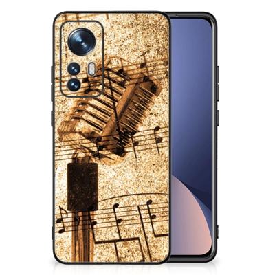Xiaomi 12 | 12X Silicone Back Case Bladmuziek