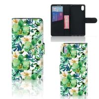 Xiaomi Redmi 7A Hoesje Orchidee Groen - thumbnail