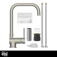 EISL eenknopsmengkraan futura roestvrij staal - thumbnail