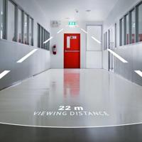 Salus LED Noodverlichting met accu wand-/plafondmontage 3 Watt 6500K IP65 Spatwaterdicht Incl. pictogram met vluchtwegaanduiding - thumbnail