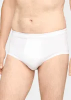 Heren heupslip wit 6440 - Grote maten - Met gulp - Heren ondergoed - Mannen onderbroek - 3XL - Onderbroek heren - Ondergoed heren - thumbnail