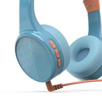 Hama Bluetooth-hoofdtelefoon met microfoon voor kinderen 'Teens Guard II' (Bluetooth-hoofdtelefoon voor kinderen, on-ear, volume beperkt tot 85 DB, USB-C-kabel) blauw - thumbnail