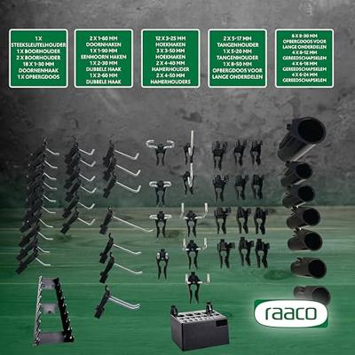 raaco 110549 Gereedschapshaak Clip mix 84 1 stuk(s)