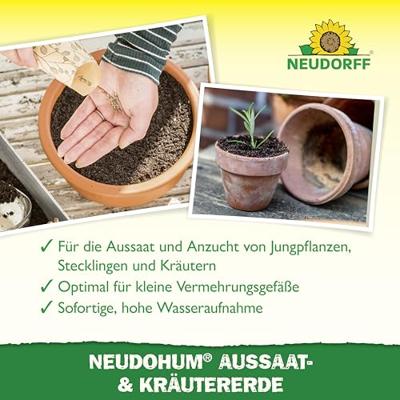 Neudorff 00975 NeudoHum Aussat- & kruidenaarde 1 l