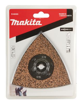 Makita B-66569 Deltaschuurpapier Korrelgrootte (num) 40 1 stuk(s)