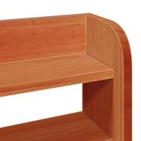 Bedframe met hoofdeinde Wasbruin 200 x 200 cm Massief Vurenhout - thumbnail