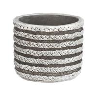 Bloempot serie Raf grijs 7,5 cm | 24 stuks - thumbnail