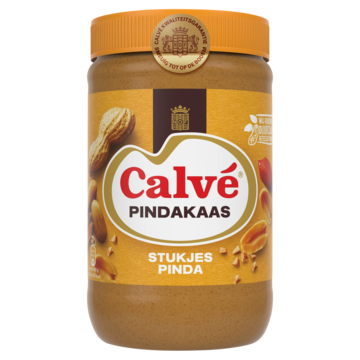 Calvé - Pindakaas met stukjes pinda - 1kg