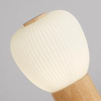 Searchlight 3-lichts hanglampElla zwart met wit - 31411-3NA - thumbnail