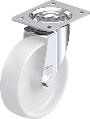 Blickle LE-PO 175R Zwenkwiel Wieldiameter: 175 mm Draagvermogen (max.): 300 kg 1 stuk(s) Blickle LE-PO 175R Zwenkwiel Wieldiameter: 175 mm Draagvermogen (max.): 300 kg 1 stuk(s)