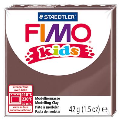Fimo kids boetseerklei bruin, 42gr Fimo kids boetseerklei bruin, 42gr