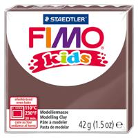 Fimo kids boetseerklei bruin, 42gr - thumbnail