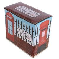 Londense Brievenbus & Telefooncel Peper- en Zoutstel - thumbnail