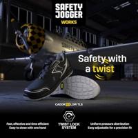 Safety Jogger Cador Laag TLS S3 | Zwart | Maat 48 - 5401033387932 - thumbnail