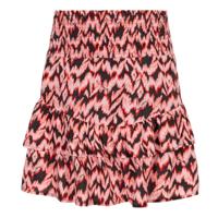 Indian Blue Jeans Meisjes rok ikat - Poppy rood - thumbnail