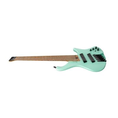 Ibanez Bass Workshop EHB1005MS Sea Foam Green Matte 5-snarige elektrische multiscale basgitaar met gigbag - thumbnail