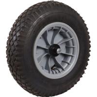 Kruiwagenwiel met kogellagers aslengte 19 cm - thumbnail