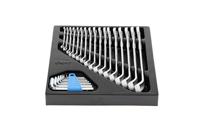 Gedore 6612280 1500 ES-1 B Ring-steeksleutelset 25-delig Sleutelbreedte (metrisch) 07 - 19 mm - thumbnail