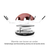 Tristar PZ-9156 Pizza Festa 6 Zwart/Terracotta - thumbnail