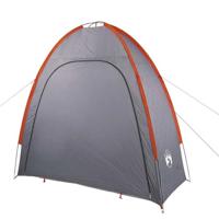 VidaXL Opbergtent waterdicht grijs en oranje - thumbnail