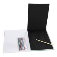 Koopman Kleurboek met 8 potloden - creatief speelgoed voor kinderen. - thumbnail