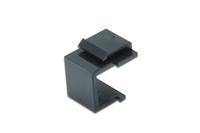 Digitus DN-BLIND-SW Afdekking voor patchpaneel Zwart (RAL 9005) - thumbnail