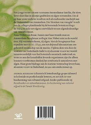 In lange rok de koraalriffen op