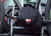 Fahrer middenmotor beschermingshoes universeel zwart - thumbnail