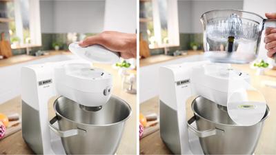 Bosch Zitruspresse für Bosch Küchenmaschine Serie 6 und 8 Citruspers Transparant - thumbnail
